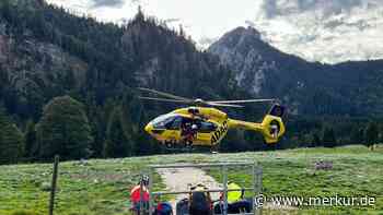 Kletterer stürzt 20 Meter ab – Bergwacht am Geiselstein im Einsatz