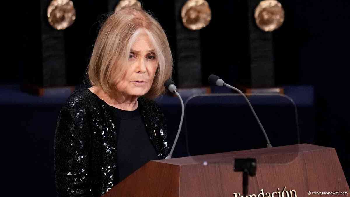 Gloria Steinem, a potent voice of US feminism and co-founder of Ms. Magazine, dies at 92