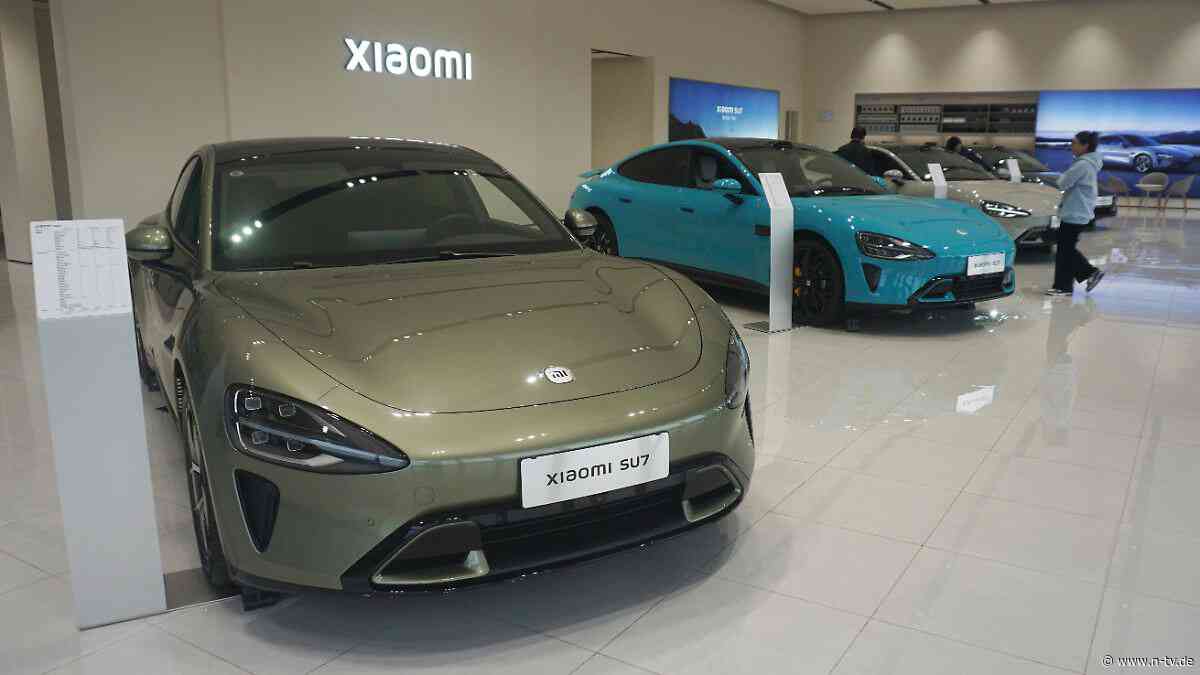 Verkaufsstart in Europa: Xiaomi bietet seine E-Autos bald auch in Deutschland an