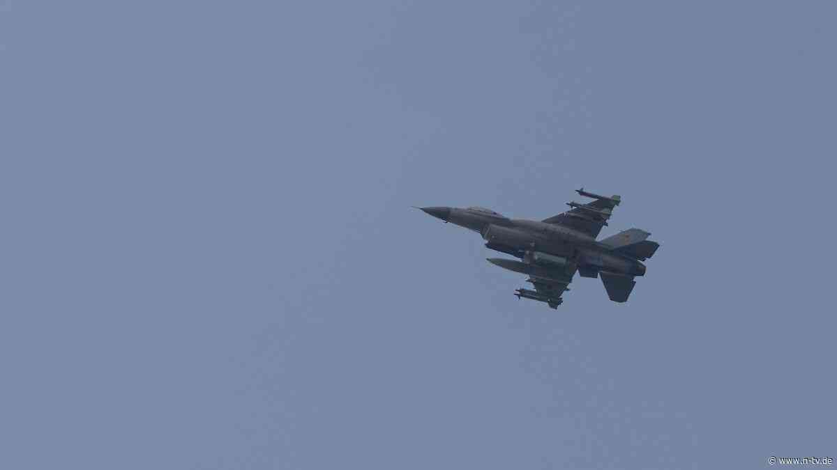 Nächstes Problem für Flugabwehr: Jetzt sollen auch den ukrainischen F-16-Jets die Raketen ausgehen