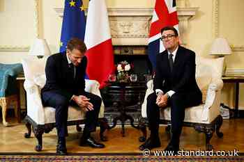 Andy Burnham praises Emmanuel Macron for collaboration as they meet at No 10
