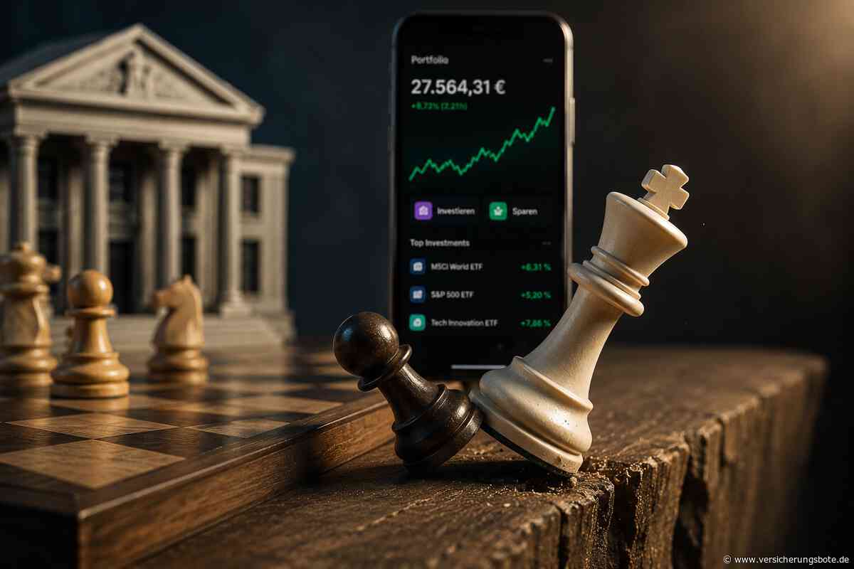 Altersvorsorge: Versicherer drohen Geschäft an Banken und Neobroker zu verlieren
