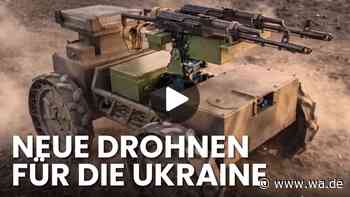 Kalaschnikow-Drohne im Ukraine-Krieg: Video zeigt neue Bodenwaffe