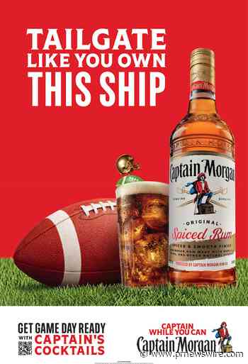 CAPTAIN MORGAN IS BACK IN FOOTBALL COUNTRY, CELEBRATING THE RIVALRIES, RITUALS AND HOMETOWN TRADITIONS THAT MAKE GAME DAY LEGENDARY