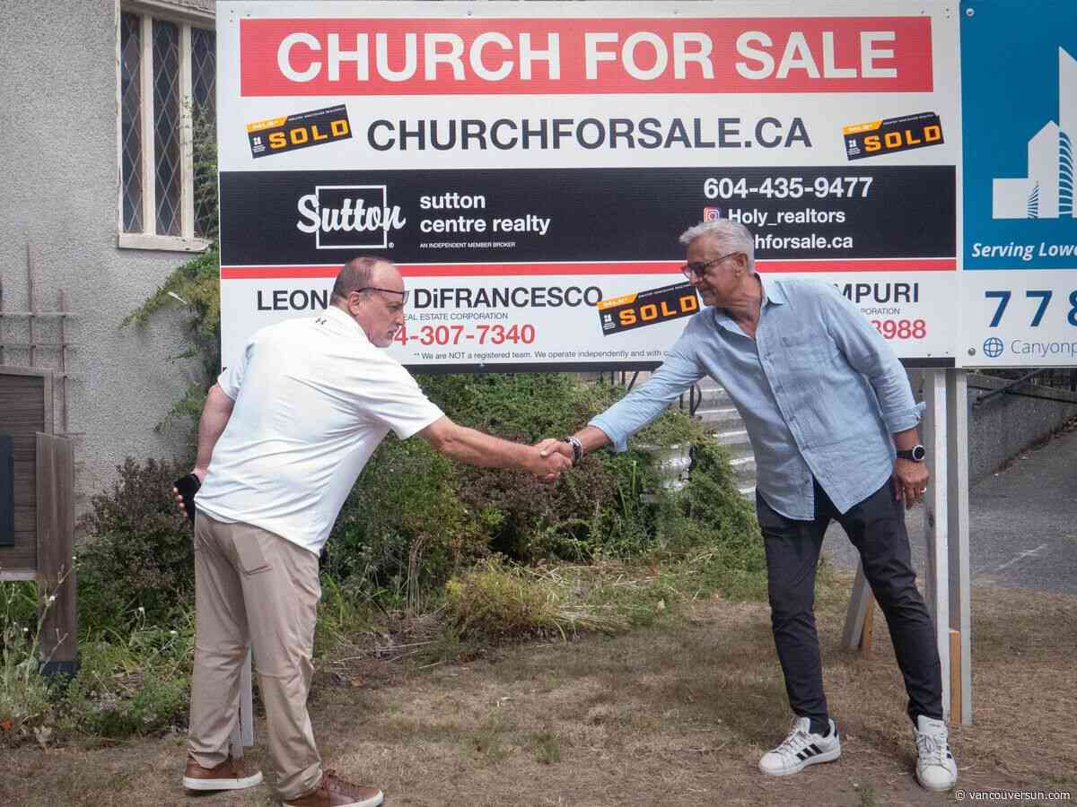 Sale of 100-year-old Vancouver church reflects hard choice facing many congregations