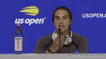 US Open champ Aryna Sabalenka angrily hits back at reporter during press conference