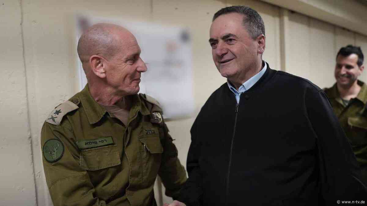 Bei einem Angriff auf Israel: Katz droht: Würden Iran "tief in Steinzeit zurückversetzen"