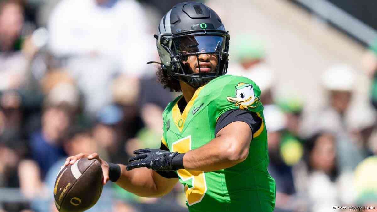 Wilson's 2027 NFL Draft big board: Dante Moore over Arch Manning as eight QBs crack preseason top 50