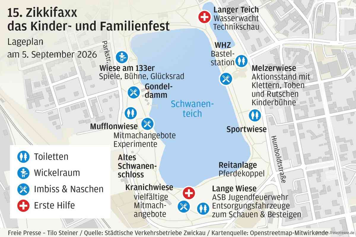 Zwikkifaxx 2026 am Schwanenteich: Das Wichtigste zu Programm, Anfahrt und Parken