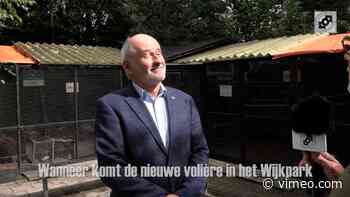 Wanneer komt de nieuwe volière in het Wijkpark