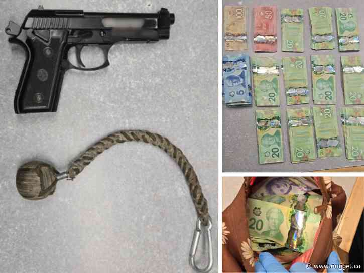 North Bay police arrest two, seize drugs, weapons and cash linked to drug trafficking