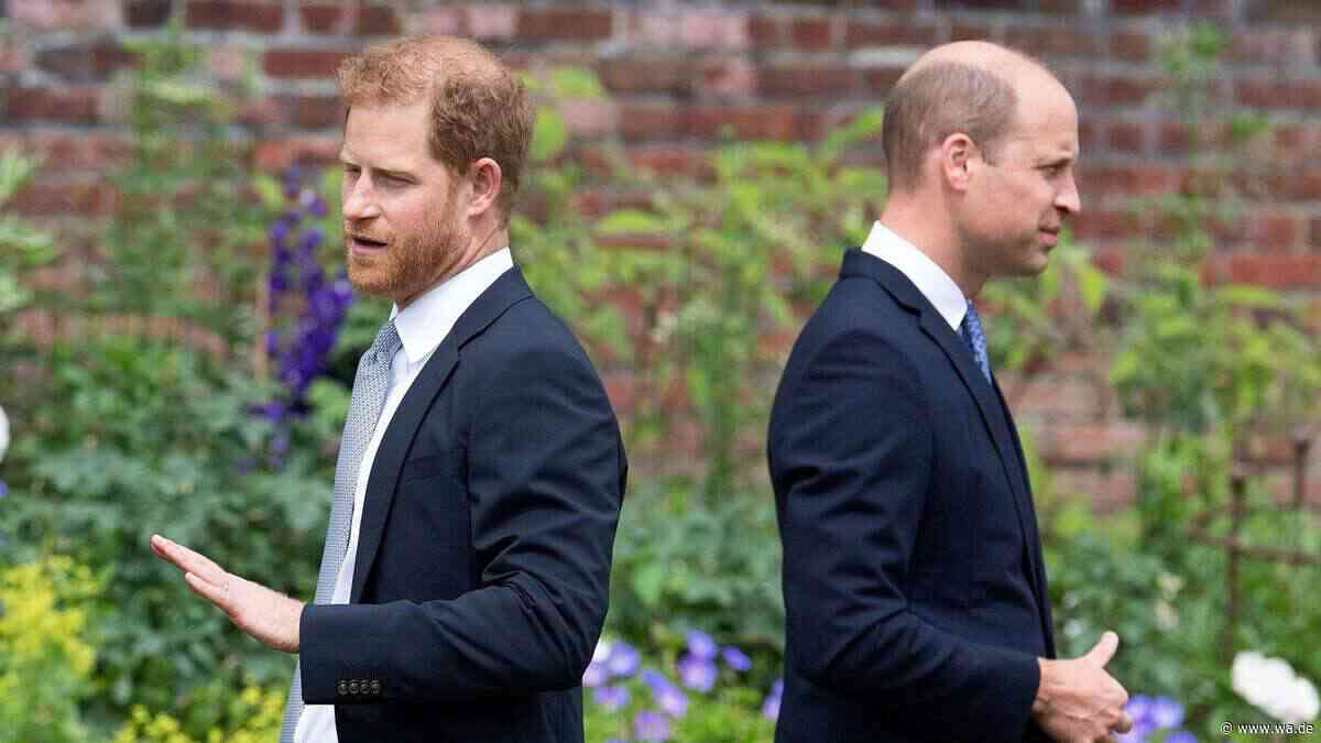 Keine Versöhnung in Sicht: Prinz Harry und Prinz William meiden gemeinsames Event
