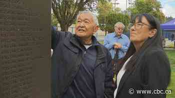 6,000 names etched in stone to memorialize Japanese people detained in Vancouver during WWII