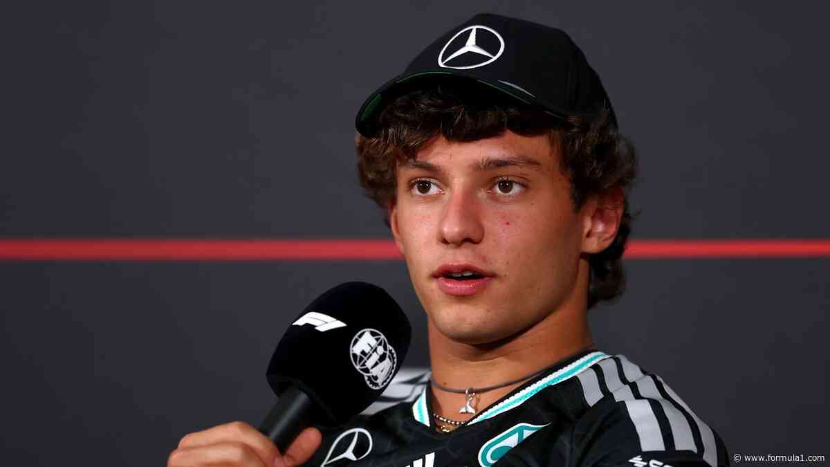 Antonelli explains approach to starting at the back in Monza