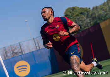 Brasileño Gabriel Jesús se entrena por primera vez con el Barsa