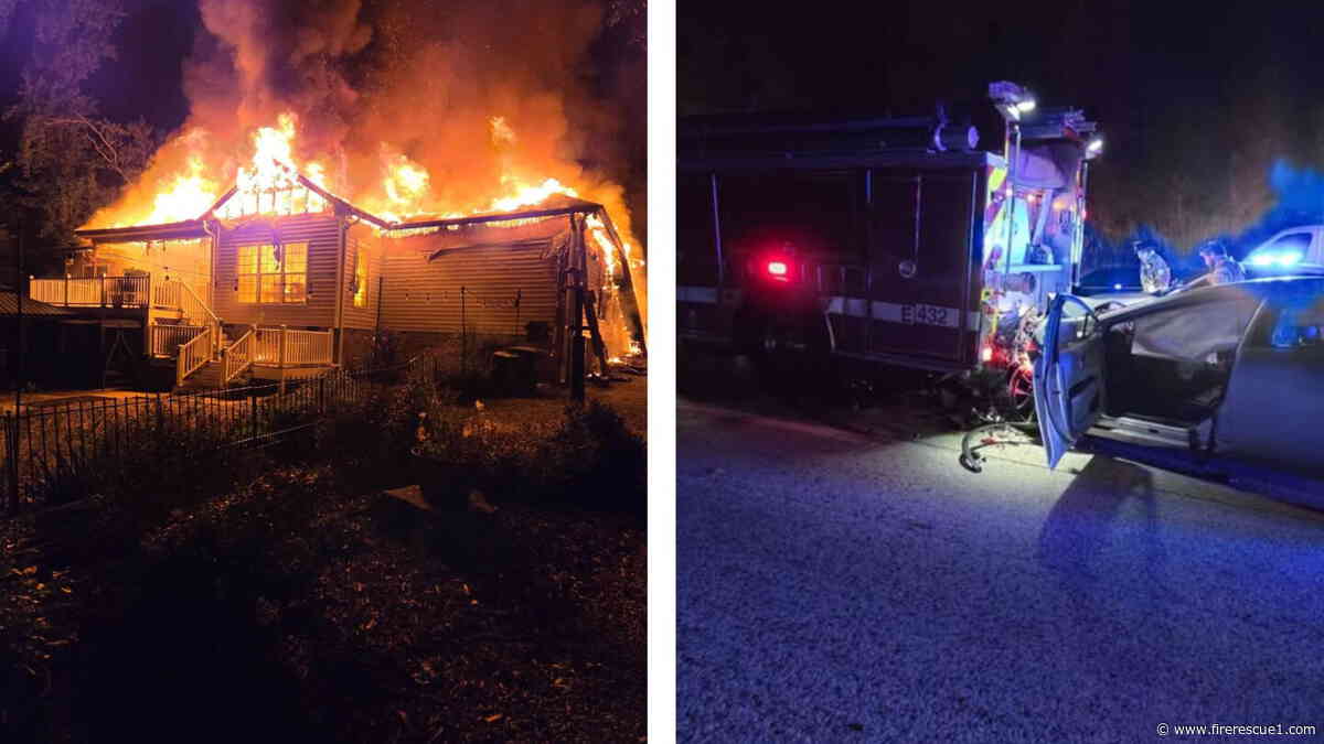 N.C. firefighters face mayday, fire engine crash in challenging 24 hours