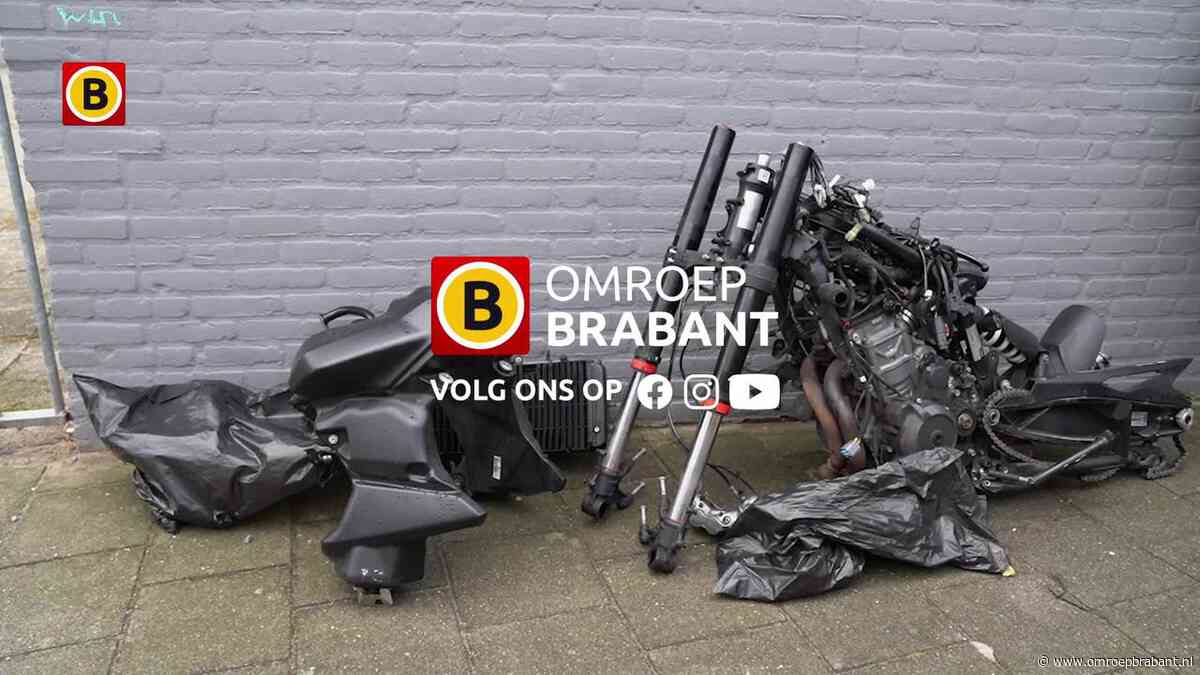 Drie gestolen motoren in schuur in Boxtel, twee mensen opgepakt