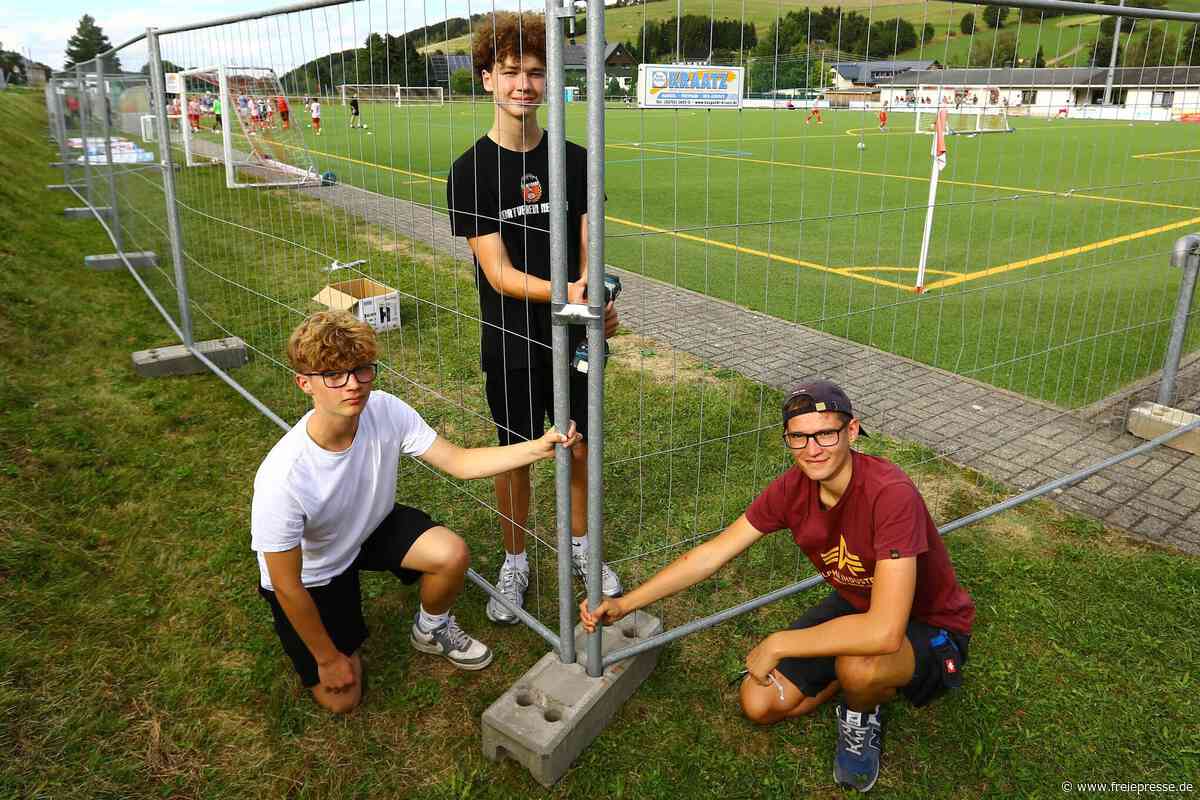 Mehr als 1500 Fans werden erwartet: Neudorfer Fußballer rüsten sich für den großen Pokalnachmittag