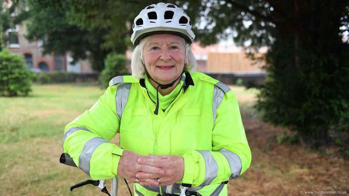 What I’m proudest of is helping people who never thought cycling was 'for them' - National lifetime achievement award for East Yorkshire road safety cycling instructor