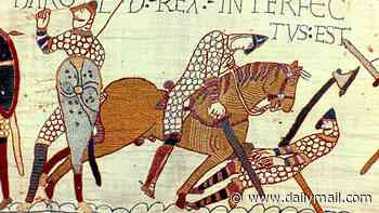Was Harold II shot in the eye during the Battle of Hastings? Bayeux Tapestry curator shoots down popular theory - and says arrow stitching was 'certainly' added later