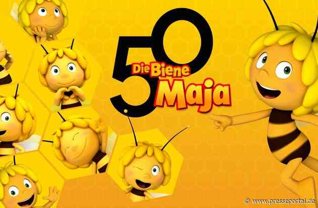 50 Jahre "Biene Maja": Ein Klassiker, der Generationen verbindet / ZDF und KiKA feiern im September mit Eko Fresh-Song, interaktivem Gewinnspiel und Streaming-Angeboten