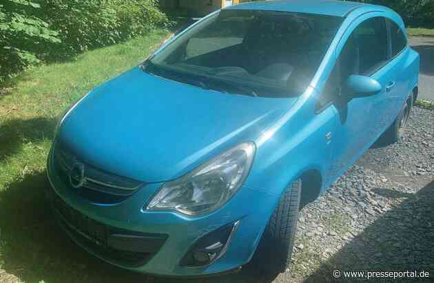LPI-SLF: Blauer Opel Corsa in Neuhaus am Rennweg unterwegs - Zeugen gesucht