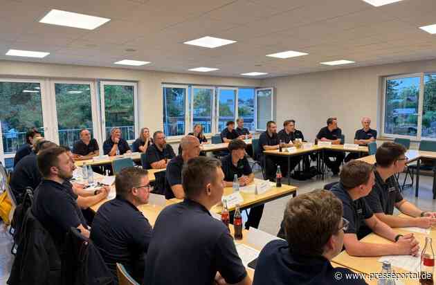 FW Hünxe: Beginn der Grundausbildung für Feuerwehrleute aus Hünxe und Schermbeck