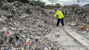 Newcastle illegal waste site among three in North East where 3,500 tonnes of rubbish dumped