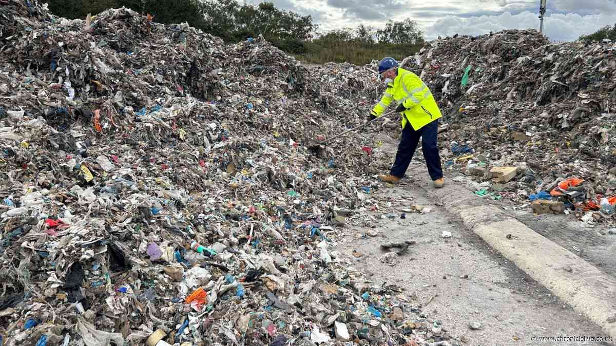 Newcastle illegal waste site among three in North East where 3,500 tonnes of rubbish dumped