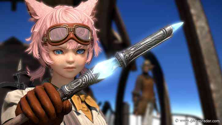 Final Fantasy 14 fans spot Evercold character in the MMO's Patch 7.56 screenshots, immediately theorize the expansion's new DPS class: "Is that a crossbow?"