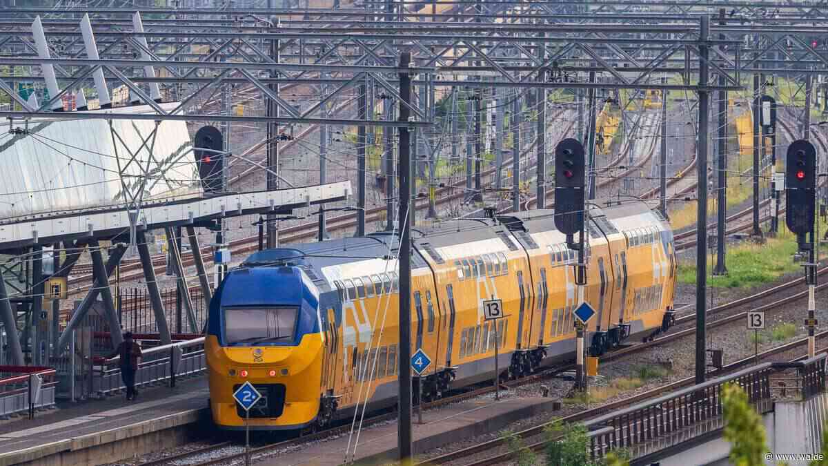 Betrifft auch Reisende aus NRW: Großer Bahnstreik legt Holland lahm