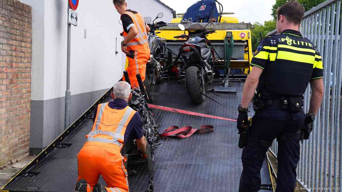 Duitsers tippen politie over gestolen motoren in schuur, twee arrestaties