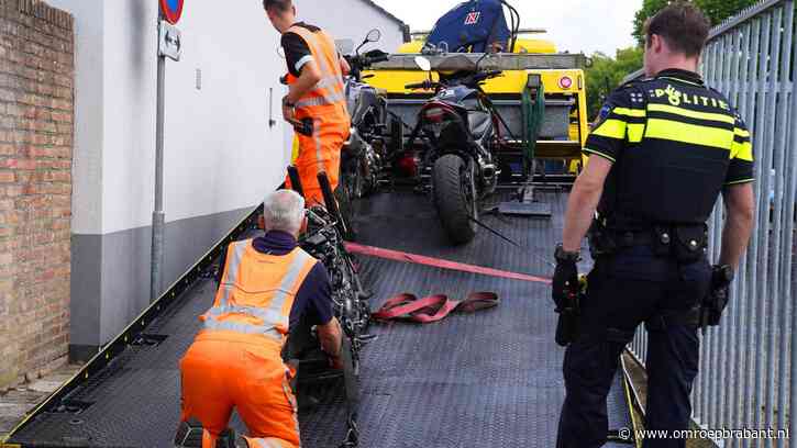 Duitsers tippen politie over gestolen motoren in schuur, twee arrestaties