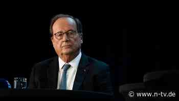 Rennen um Macron-Nachfolge: Will Frankreichs Ex-Präsident Hollande erneut kandidieren?