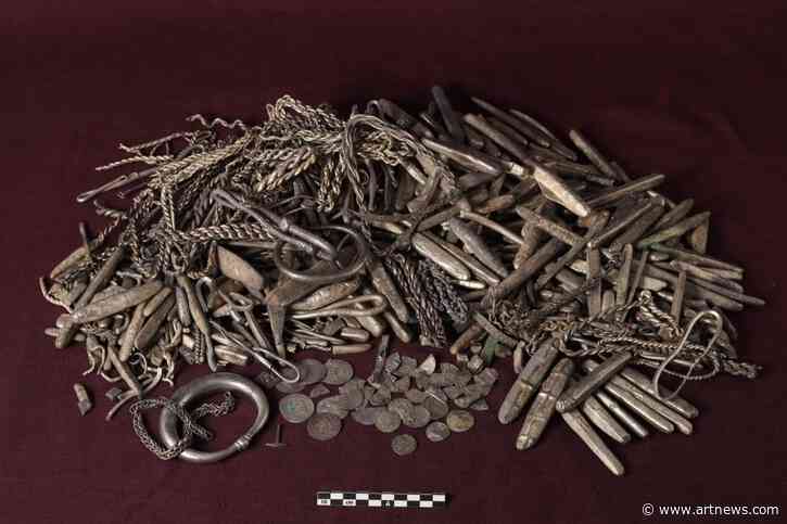 Denmark’s Largest Known Viking Age Silver Treasure Discovered in Local Garden