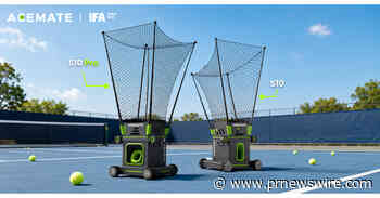 ACEMATE Introduces S10 Pro Flagship AI Tennis Robot for High-Performance Training at IFA 2026