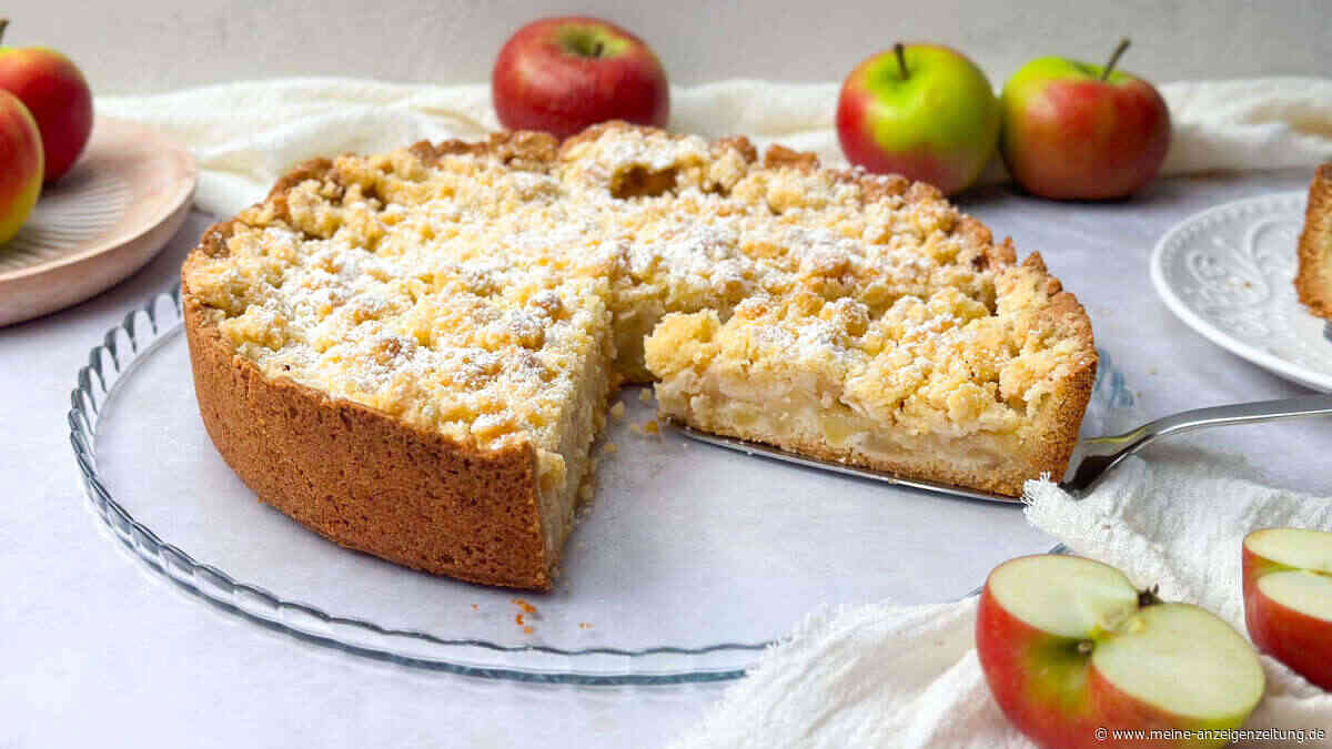 Apfel-Streuselkuchen wie bei Oma: Der Klassiker schmeckt wie früher und gelingt ganz einfach