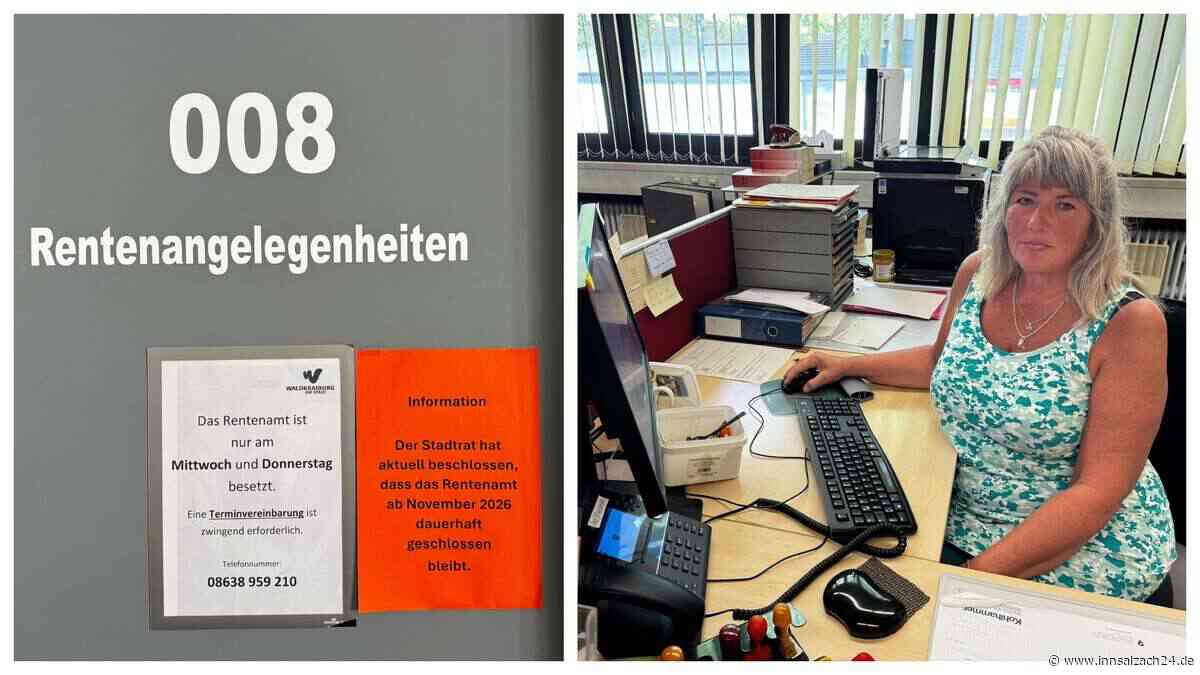 „In Waldkraiburg gibt‘s wohl keine Renten“: Warum Anlaufstelle im Rathaus nicht mehr besetzt wird