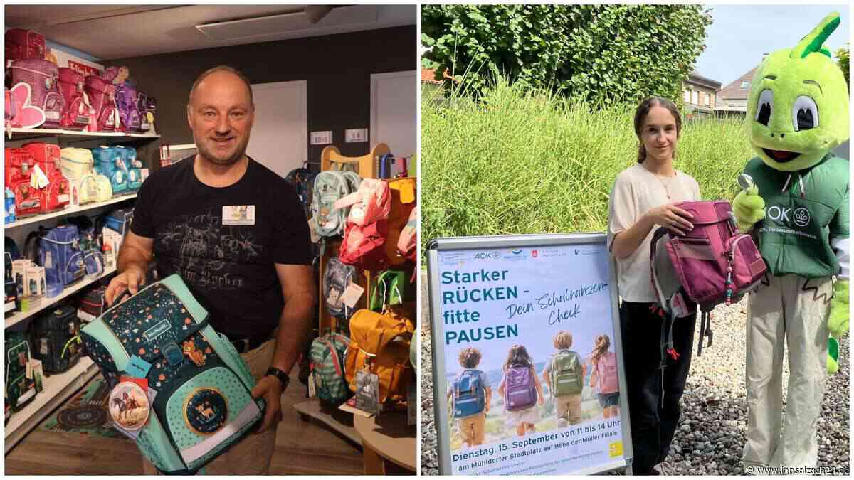 Schulranzen-Check aus Neumarkt: So schützt man den kleinen Erstklässler-Rücken