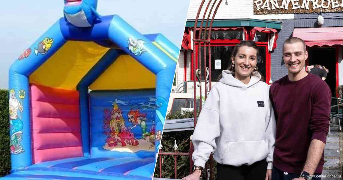 Niet meer springen na de pannenkoek: dieven grijpen Berg en Dals luchtkasteel mee