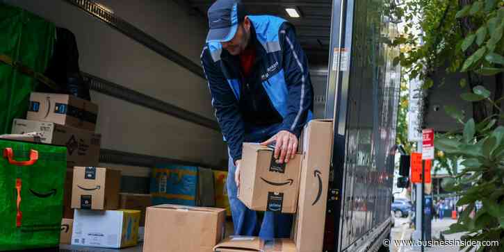 Amazon projects it's on track to deliver nearly 90% of its own US packages