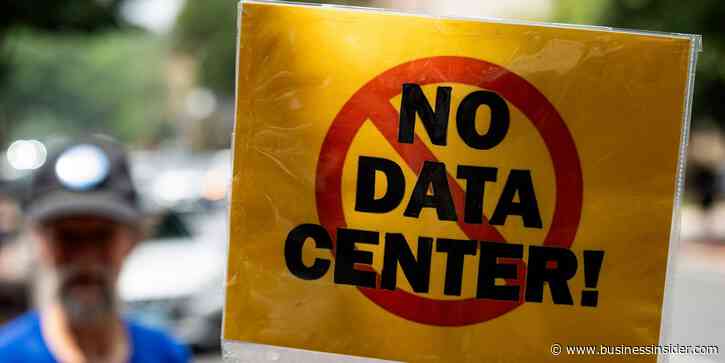 Americans love AI. They don't want the data centers that power it.