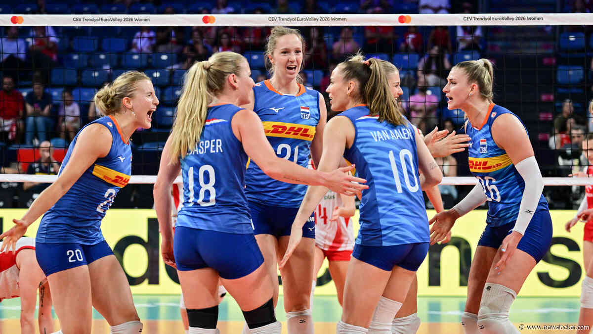 Nederlandse volleybalsters buigen voor Polen in kwartfinale EK volleybal