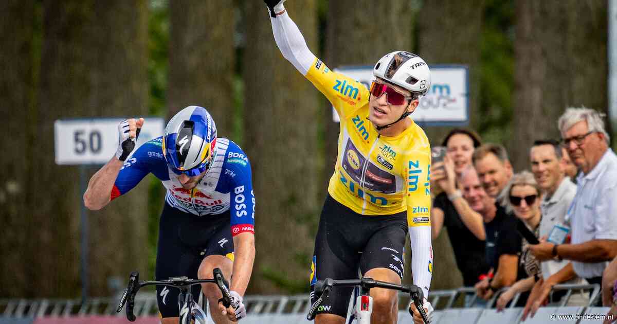 Stormbestendige Tim van Dijke die waaierrijden tot kunst heeft verheven, buigt in ZLM Tour het hoofd voor gele Tsjechische orkaan: ‘Dit doet zeer’