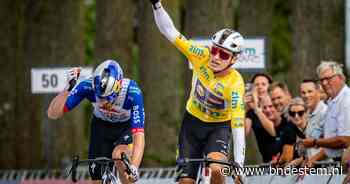 Stormbestendige Tim van Dijke die waaierrijden tot kunst heeft verheven, buigt in ZLM Tour het hoofd voor gele Tsjechische orkaan: ‘Dit doet zeer’