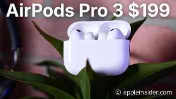 Apple AirPods Pro 3 are down to $199 during Amazon's Labor Day Sale