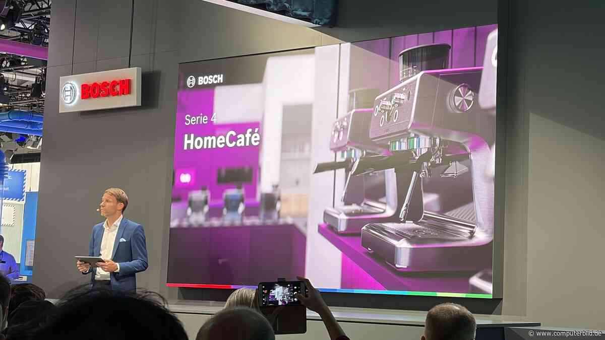 Bosch zeigt neue Geräte für den Haushalt
