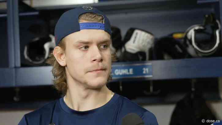 I’m starting to worry about Kaiden Guhle’s health