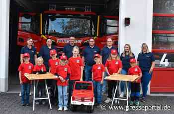 FW Wenden: Gründung der 4. Kinderfeuerwehrgruppe Löschkids in Gerlingen