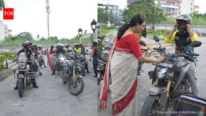 Wheels of Wellness ride flags off from Kolkata to Ladakh for HPV awareness